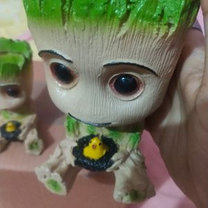 Combo Of 2 Beautiful Groot Faimily Flower Pot