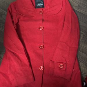 Red Woollen Coat