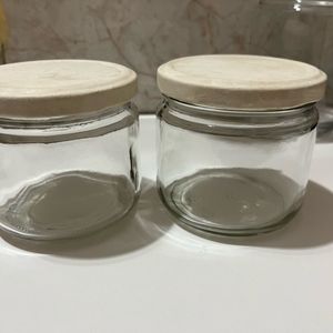 2 Air Tight Jars