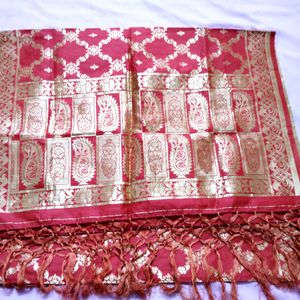 Pure Cotton Silk Banarasi Duppata