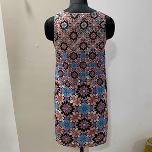Printed Shift Dress