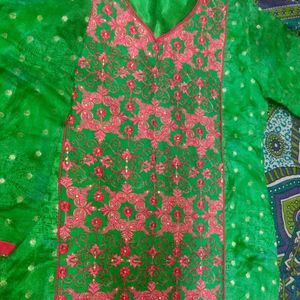 Green Kurta