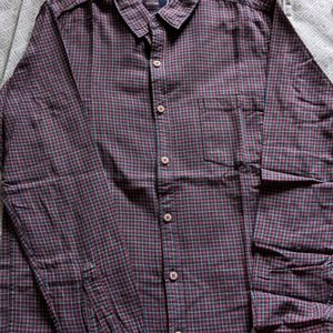 Men Shirt Maroon