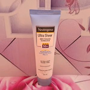 Neutrogena Ultra Sheer Dry Touch Sunblock Spf 50+