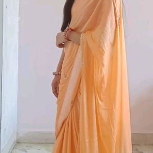 Beautiful Saree 😍 With Blouse