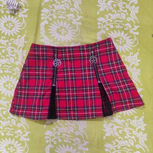 Kodiak Tartan Emo/Goth/Punk Mini Skirt.