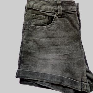 Denim Shorts Halfpant