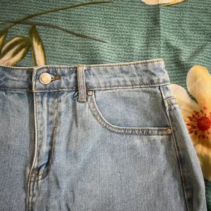 Mini Denim Skirt