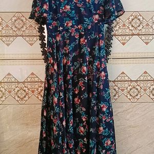 Floral Gown Dress