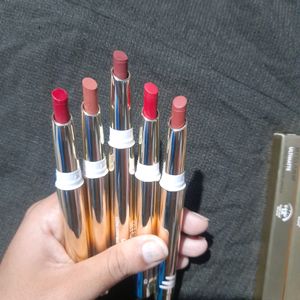 Combo Of 5 Lipstick