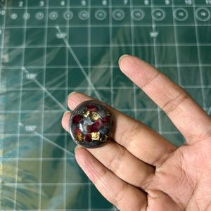 Resin Real Rose Ring