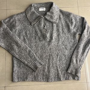 Sweatshirt With turtle neck