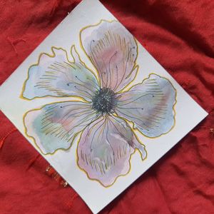 flower water color painting 💖