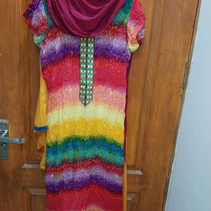 Kurti With Dupatta