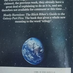 Hitchhiker's Guide to Galaxy – Mostly Harmless