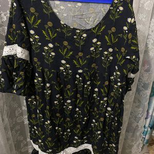 Zudio Floral Dress, Size 3XL