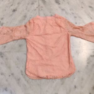 Latin Quarters Baby pink Lays Shirt Top