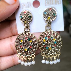 Multicolored Earrings For Women And Girls