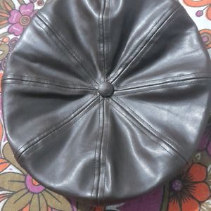 Leather Cap