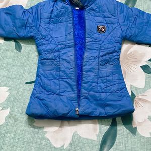 Blue Jacket For Baby Girls