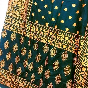 Beautiful Green Printed Dupatta