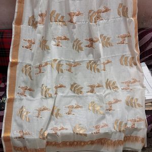 Hand Painted Handloom Saree