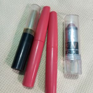 Combo Of 4 Lipstick