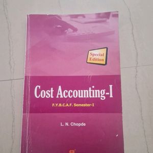 Cost Accounting -1 F.Y.B.C.A.F Sem1