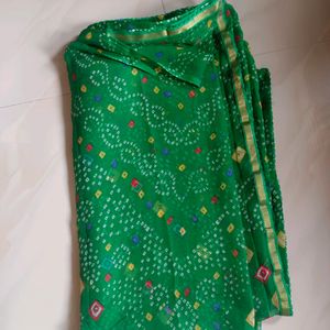 Green Colour Saree