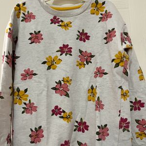 Floral Ventra Sweatshirt For 9-10 Years