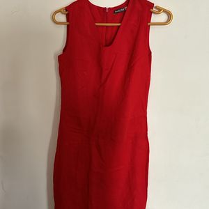 Classy Red Date Night Dress