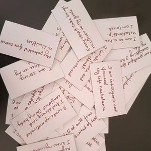 25 Positive Affirmations Cards