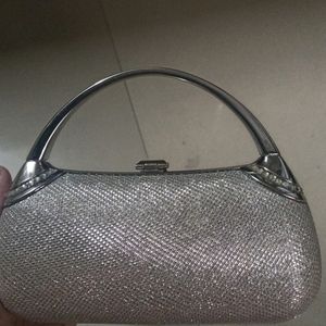 Silver Clutch