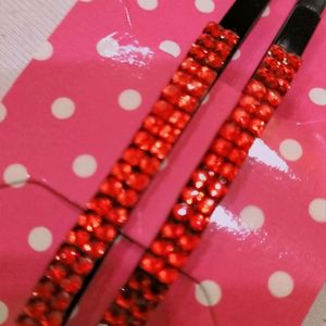 Elegant Beaded Hair Bobby Pin Pack Of 2