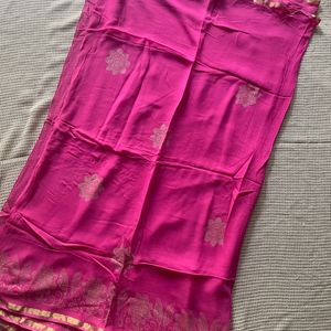 Pink Saree