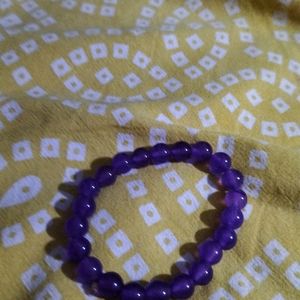 Amethyst Semi Crystal Bracelet For Mental Health