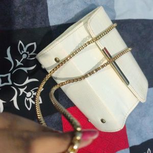 White Sling Bag