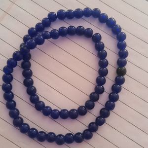 Blue Beeds Bracelet For Men