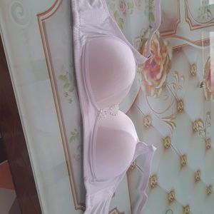 New White Padded Bra