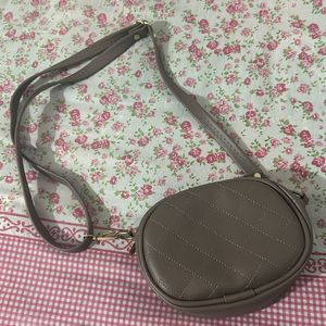 Cute Brown Adjustable Sling bag