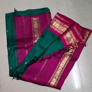 Pure Kanchi Pattu Saree 💚💖