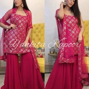 💥🆕️ Kurti-Plazzo-Dupatta Set