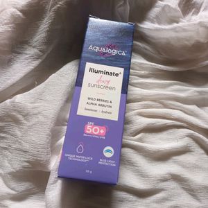 Aqualogica Illuminate +dewy Sunscreen