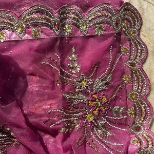 Ready To Wear Gorgeous Fuschia Saree