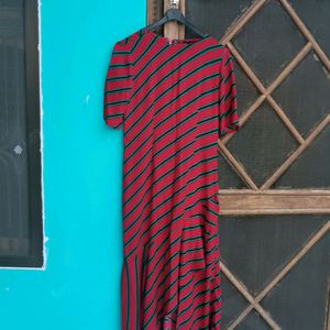 Red Maxy Dress