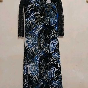 Velvet Stylish Gown  Excellent Condition Like New