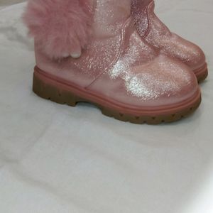 A Pink Girl Boot