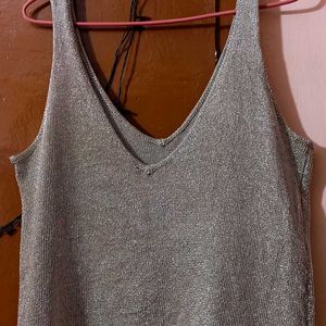 Shimmery Sleevesless Top