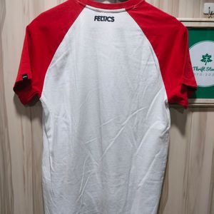 Feltics White Cotton T-Shirt