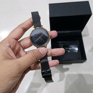 French Connection Black Analog Watch